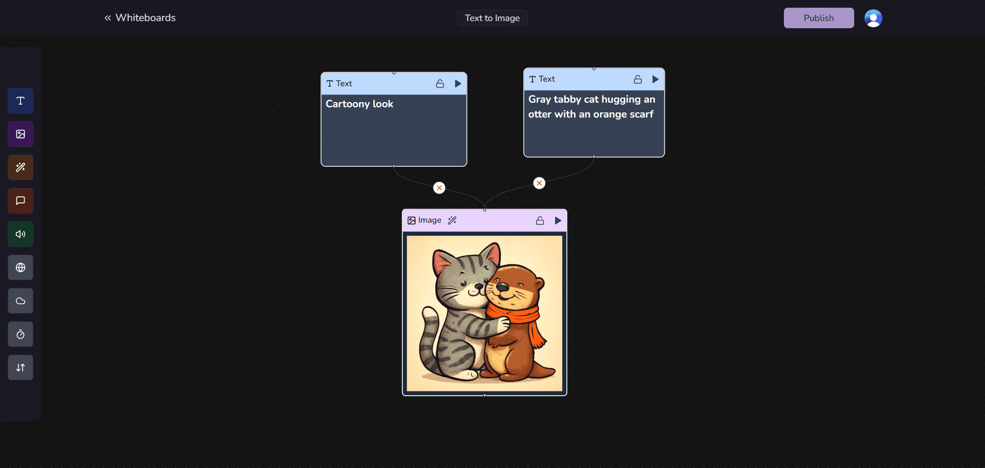 Text to Image node